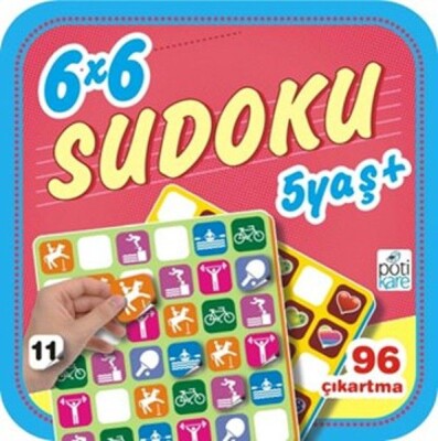 6 x 6 Sudoku - 11 - Pötikare Yayınları