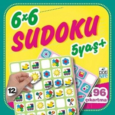 6 x 6 Sudoku - 12 - Pötikare Yayınları