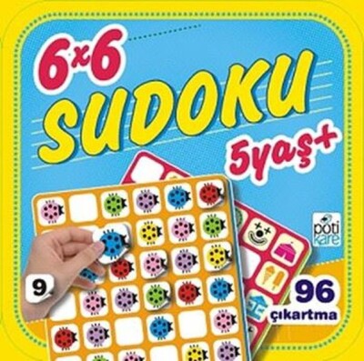 6 x 6 Sudoku - 9 - Pötikare Yayınları