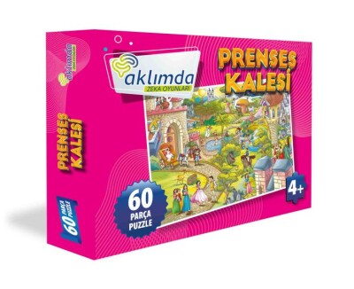 60 Parça Puzzle Prenses Kalesi - Aklımda Zeka Oyunları
