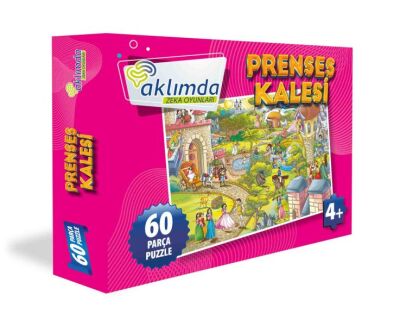 60 Parça Puzzle Prenses Kalesi - 1