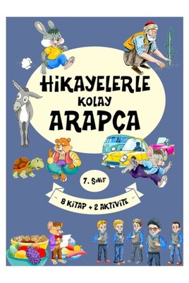 7. Sınıf Hikayelerle Kolay Arapça (8 Kitap + 2 Aktivite) - Yuva Yayınları