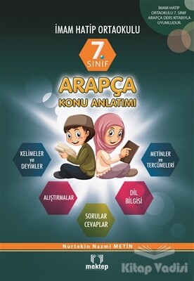 7. Sınıf İmam Hatip Ortaokulu Arapça Konu Anlatımı - Mektep Yayınları