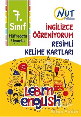 7. Sınıf İngilizce Öğreniyorum Resimli Kelime Kartları - 1