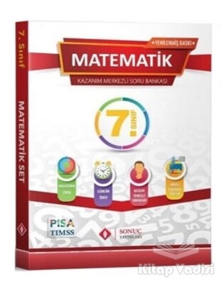 7. Sınıf Matematik Set Kazanım Merkezli Soru Bankası - Sonuç Yayınları