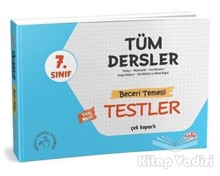 7. Sınıf Tüm Dersler - Beceri Temelli Testler - 1