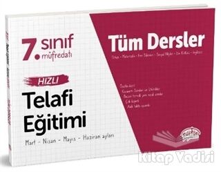 7. Sınıf Tüm Dersler Hızlı Telafi Eğitimi - 1