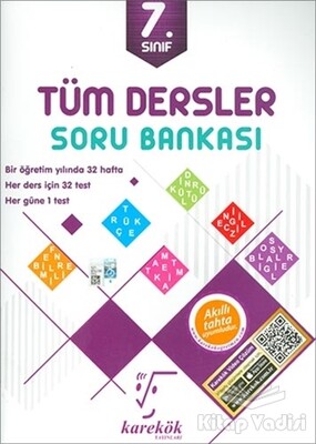 7. Sınıf Tüm Dersler Soru Bankası - Karekök Yayıncılık