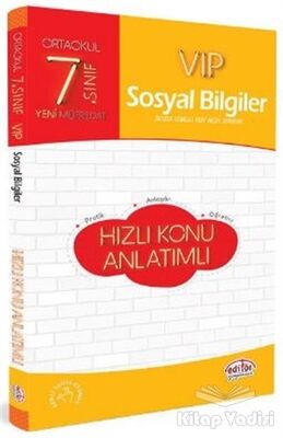 7. Sınıf VIP Sosyal Bilgiler Hızlı Konu Anlatımı - 1