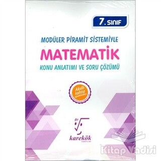 7.Sınıf Matematik Konu Anlatımlı ve Soru Çözümlü - Karekök Yayıncılık