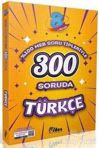 Fides Yayınları - 8. Sınıf 300 Soruda Türkçe
