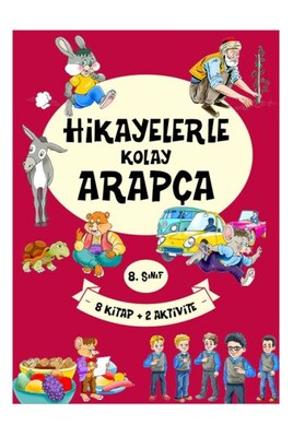 8. Sınıf Hikayelerle Kolay Arapça (8 Kitap + 2 Aktivite) - Yuva Yayınları