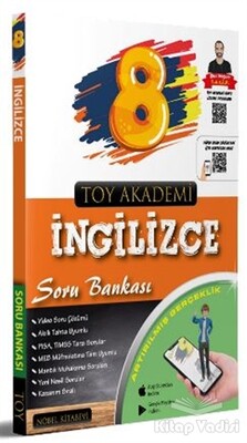 8. Sınıf İngilizce Soru Bankası - Nobel Kitabevi Toy Akademi Yayınları