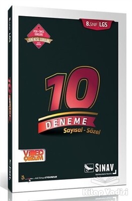 8. Sınıf LGS 10 Deneme - Sınav Yayınları