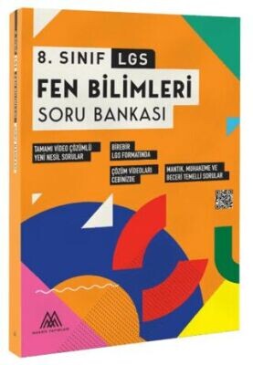 8. Sınıf LGS Fen Bilimleri Soru Bankası - Marsis Yayınları LGS
