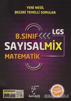 8. Sınıf LGS Sayısalmix Matematik - Fen Bilimleri - Karekök Yayıncılık