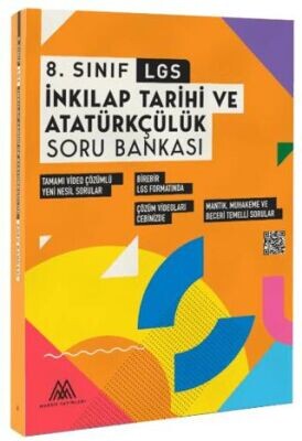 8. Sınıf LGS T.C. İnkılap Tarihi Ve Atatürkçülük Soru Bankası - Marsis Yayınları LGS