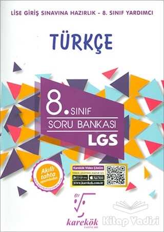 Karekök Yayıncılık - 8. Sınıf LGS Türkçe Soru Bankası