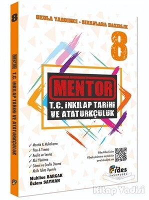 8. Sınıf Mentor T.C. İnkilap Tarihi ve Atatürkçülük Soru Bankası - Fides Yayınları