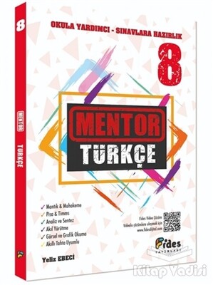8. Sınıf Mentor Türkçe Soru Bankası - Fides Yayınları