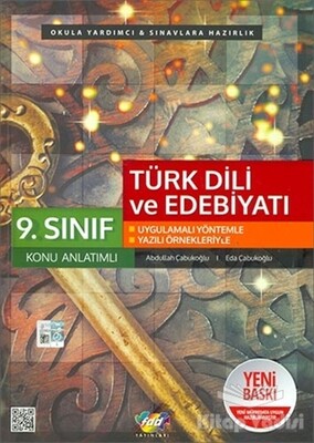 9. Sınıf Türk Dili ve Edebiyatı Konu Anlatımlı - Fdd Yayınları