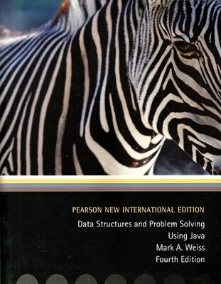 Data Structures And Problem Solving Using Java: Pearson New International Edition - Pearson Yayıncılık