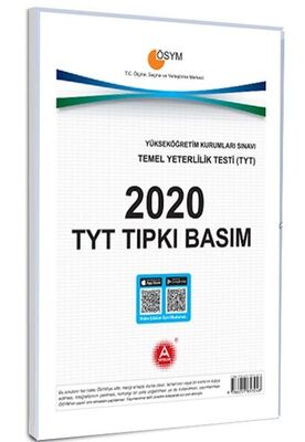 A Yayınları 2020 TYT Tıpkı Basım Çıkmış Deneme Sınavı - 1