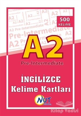 A2 Pre-Intermediate İngilizce Kelime Kartları - Nut Publishing