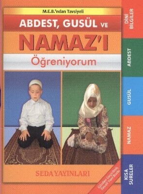 Abdest Gusül ve Namazı Öğreniyorum Cep Boy - Seda Yayınları