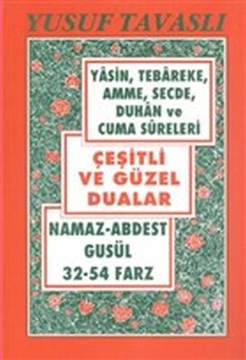 Abdest Namaz Seçilmiş Dualar - Dergi Boy (D54) - Tavaslı Yayınları