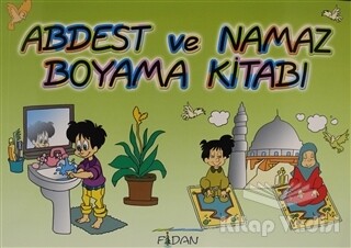 Abdest ve Namaz Boyama Kitabı - Fidan Yayınları