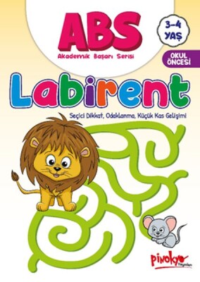 ABS 3-4 Yaş Labirent - Pinokyo Yayınları