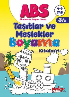 ABS 4-6 Yaş Taşıtlar ve Meslekler Kitabım - 1