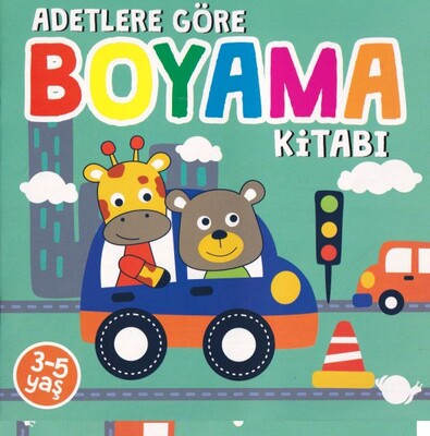 Adetlere Göre Boyama Kitabı - Çikolata Yayınevi