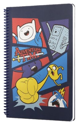 Adventure Time Spiralli Defter Lacivert - Mabbels