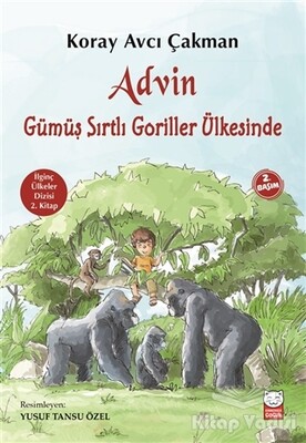 Advin Gümüş Sırtlı Goriller Ülkesinde - Kırmızı Kedi Çocuk