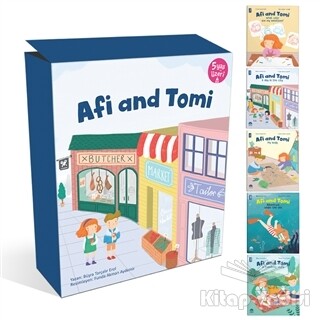 Afi and Tomi (5 Kitap Takım) - Martı Yayınları