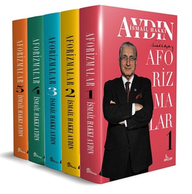 Aforizmalar (5 Kitap Set) - Girdap Kitap