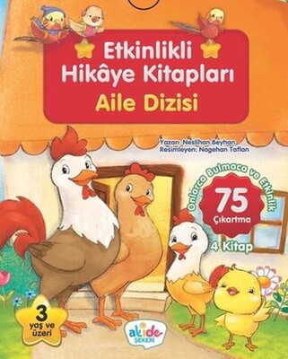 Aile Dizisi Etkinlikli Hikaye Kitapları 4 Kitap Takım - Akide Şekeri