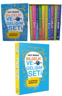 Akif Manaf Bilgelik ve Gelişim Seti (10 Kitap Takım) - Az Kitap