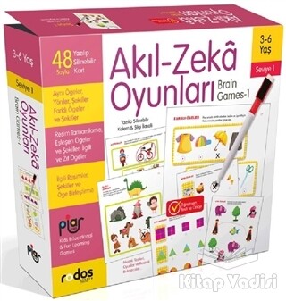 Akıl-Zeka Oyunları Seviye 1 - Piar Kids