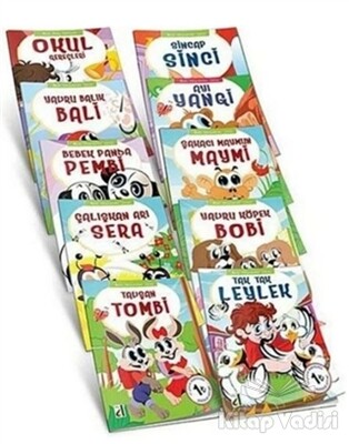 Akıllı Hayvanlar Serisi 10 Kitap Takım - Genç Damla