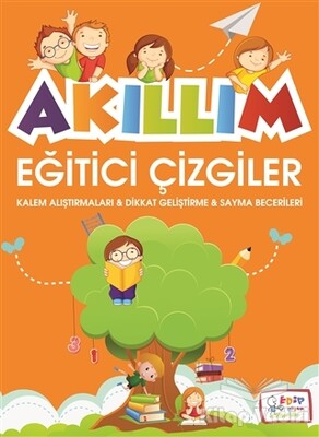 Akıllım Eğitici Çizgiler - Edip Kitap