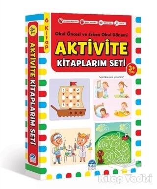 Aktivite Kitaplarım Seti 3+ Yaş - Okul Öncesi ve Erken Okul Dönemi - 1