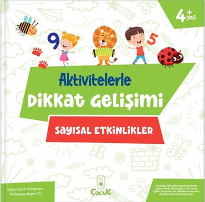 Aktivitelerle Dikkat Gelişimi - Sayısal Etkinlikler - Floki Çocuk