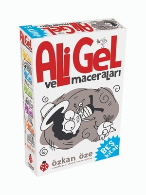 Ali Gel ve Maceraları Seti - 5 Kitap - Uğurböceği Yayınları