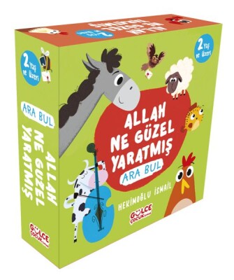 Allah Ne Güzel Yaratmış - Ara Bul Set (4 Kitap) - Gülce Çocuk