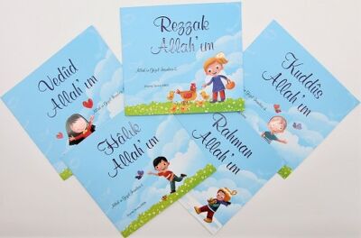 Allahın Güzel İsimleri 1 - 5 Kitap Takım - 1