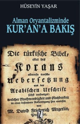 Alman Oryantalizminde Kur'an'a Bakış - İz Yayıncılık