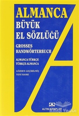 Almanca Büyük El Sözlüğü - Altın Kitaplar Yayınevi